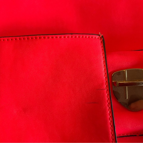 Neon pink Aldo satchel - as is - Picture 6 of 7